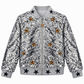 SILVER LEOPARD STAR COAT