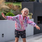 SHOOTING STAR PINK OMBRE SEQUIN COAT