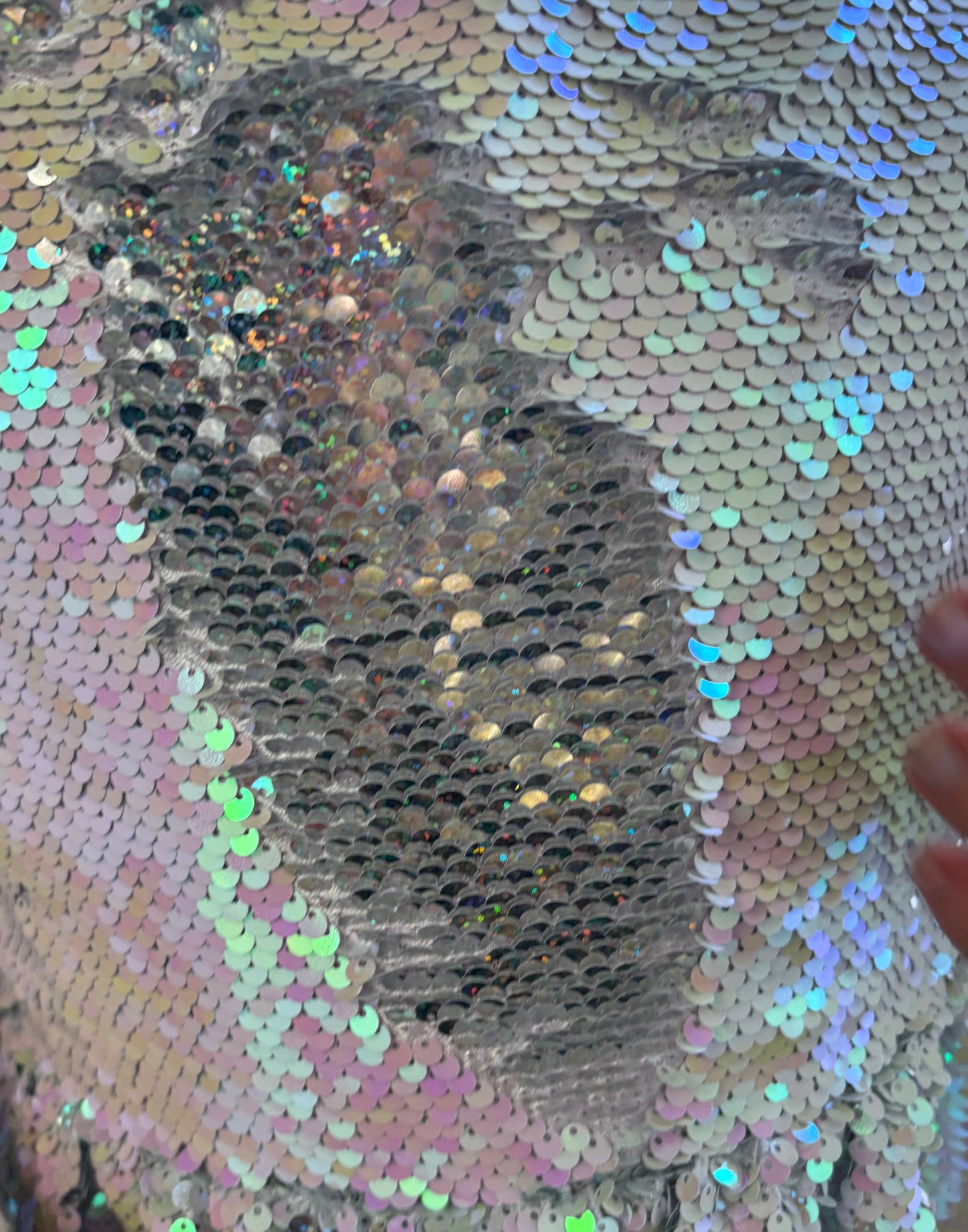 SILVERY PINK FLIPPING SEQUIN DRESS- PRE ORDER