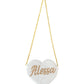 MRS X WITH LOVE KIDS HEART NAME BAG