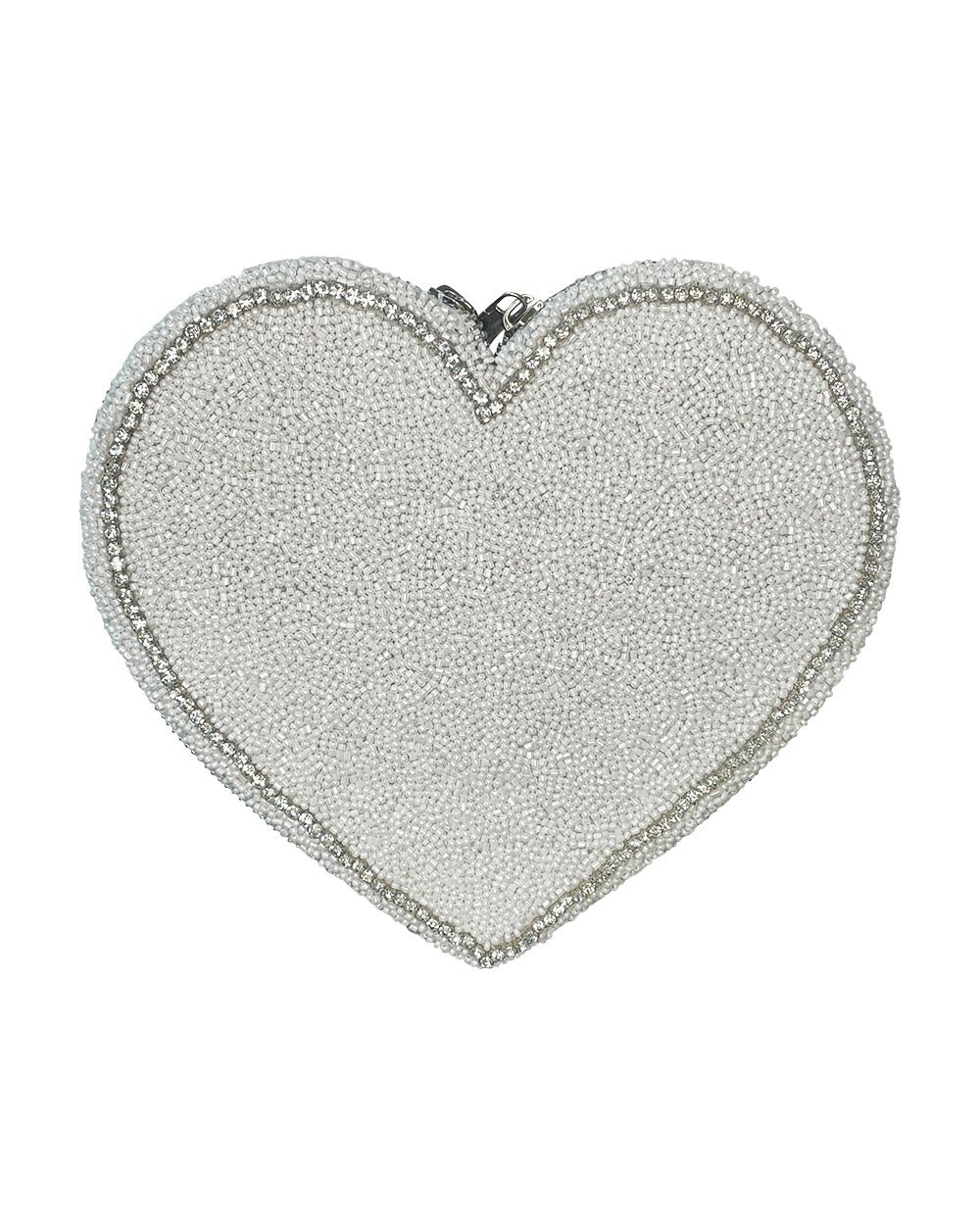 HEART BAG WHITE AND DIAMONTE - ADULT
