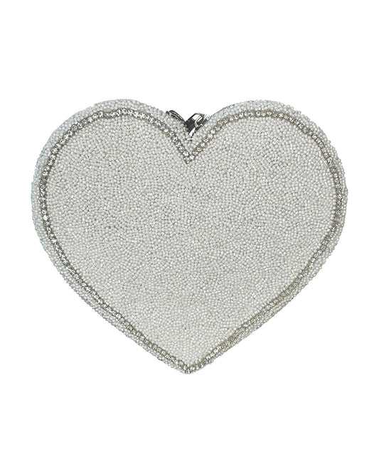 MRS X WITH LOVE THE 'GLAM' HEART SHAPED BAG - ADULT SIZE