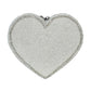HEART BRIDAL BAG WHITE AND DIAMONTE