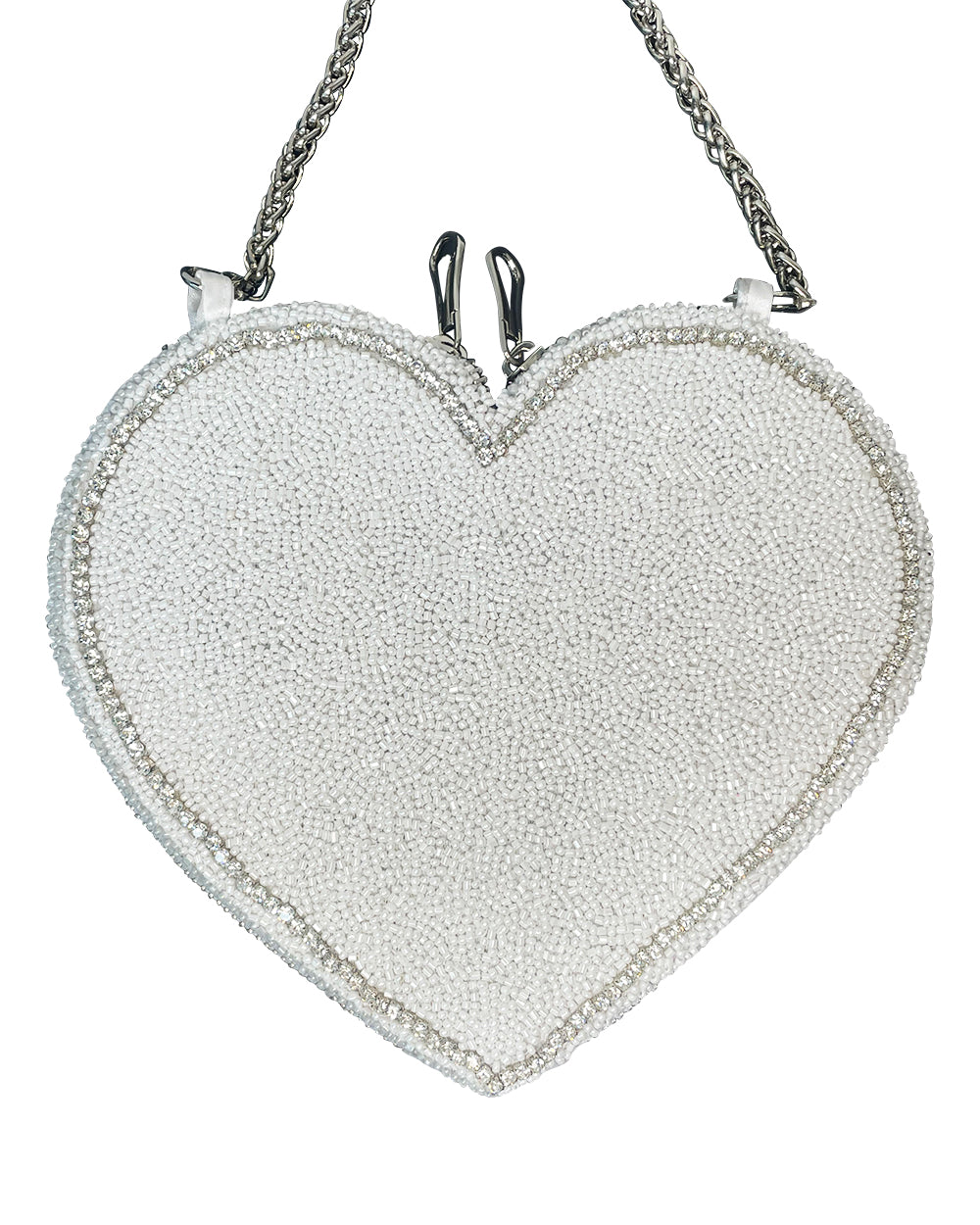 MRS X WITH LOVE THE 'GLAM' HEART SHAPED BAG - ADULT SIZE