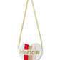 HEART COIN PURSE STRIPES - GIRLS