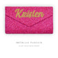 Structured Envelop Clutch